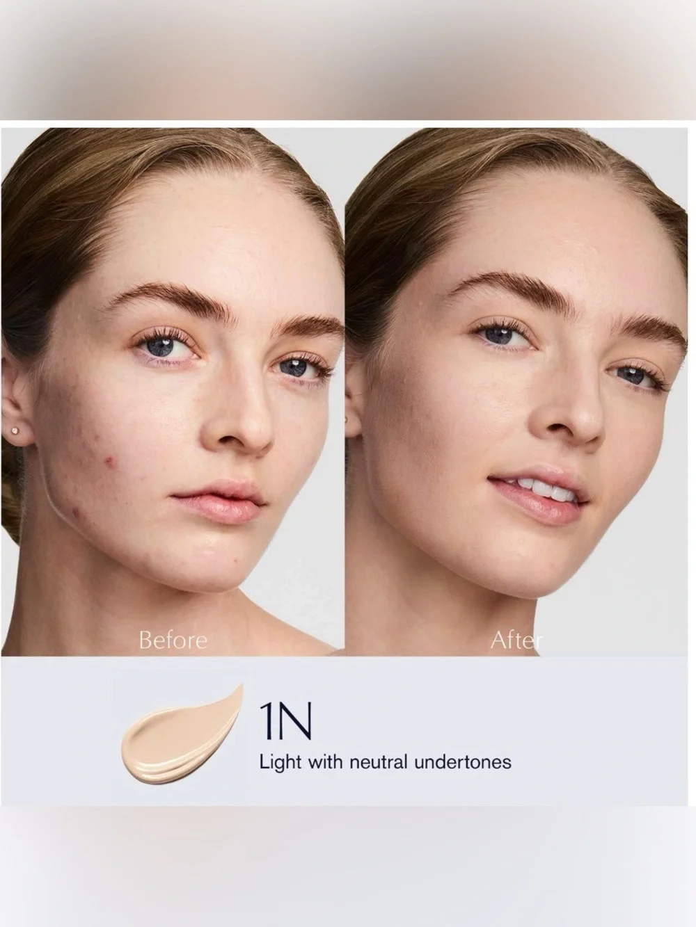 Two Estée Lauder Double Wear Stay-in-Place Concealer in Shades .5C and 1N
